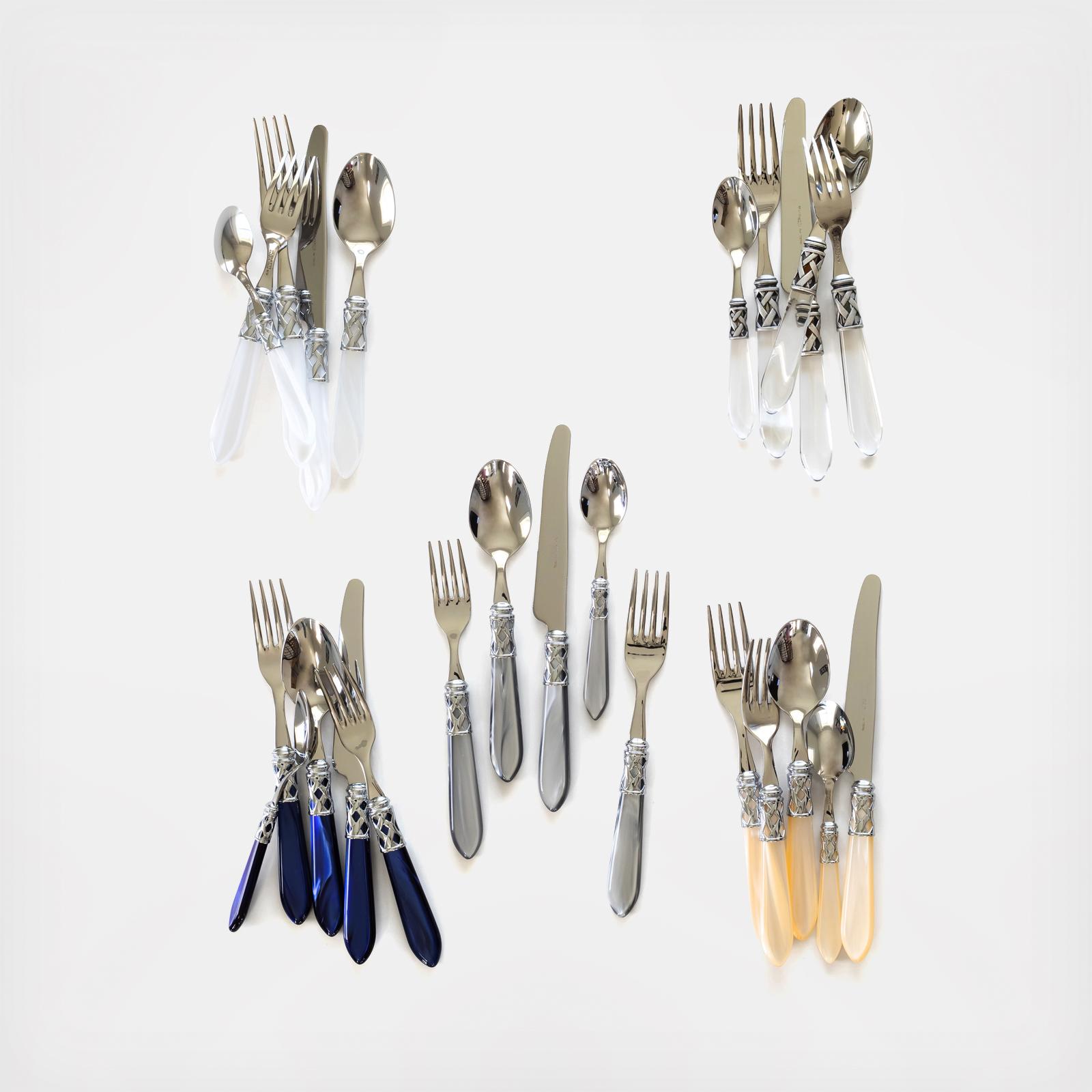 Aladdin Brilliant 5-Piece Flatware Set, Service for 1 3 Aladdin Brilliant 5-Piece Flatware Set, Service for 1