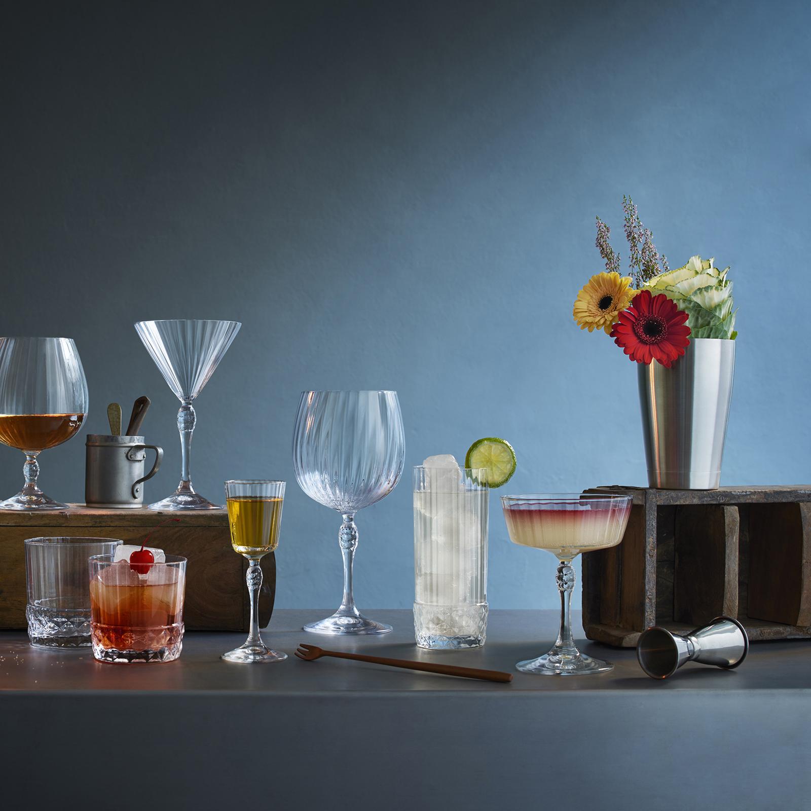 America '20S Fizz Glass, Set of 4 6 America '20S Fizz Glass, Set of 4