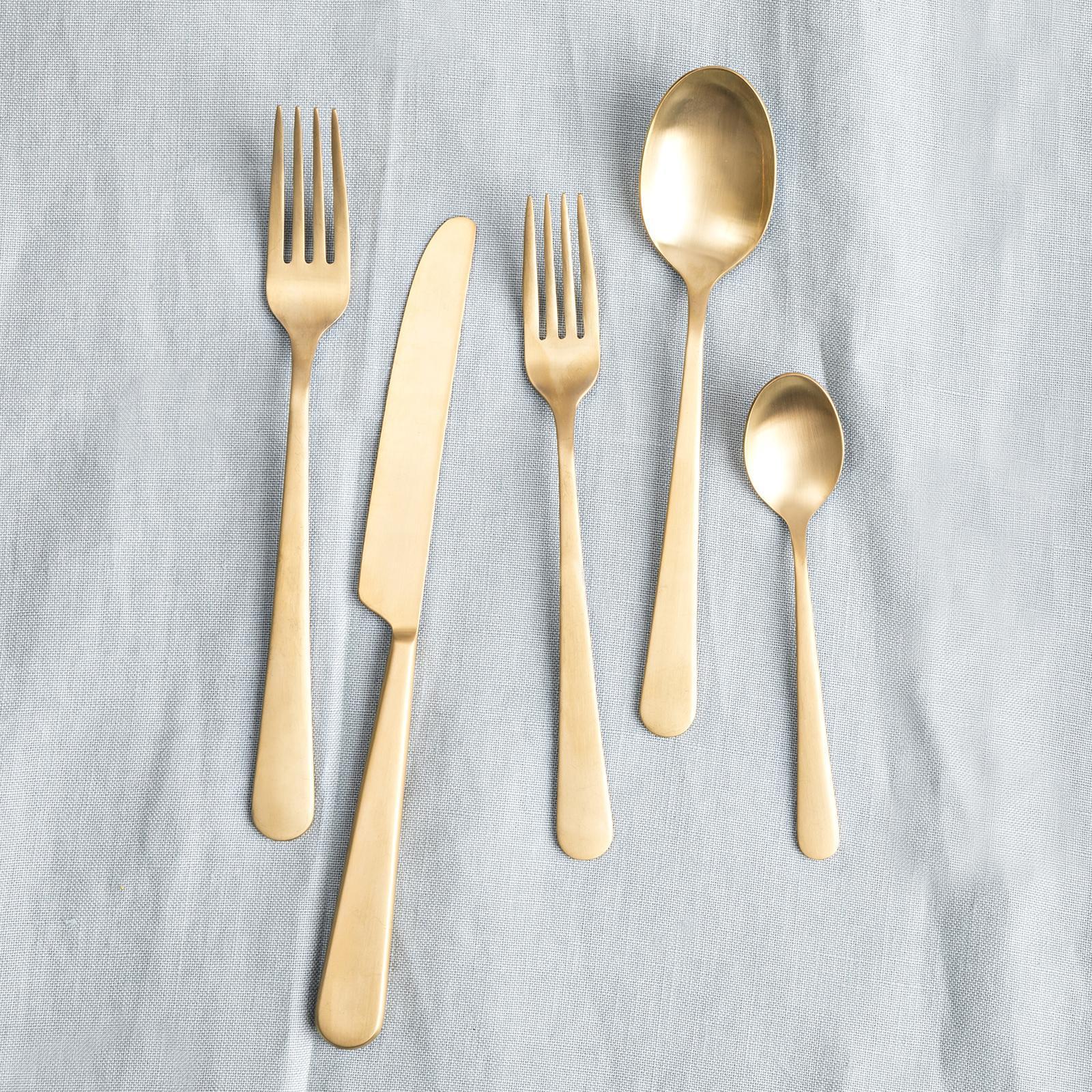 Amos 5-Piece Flatware Set, Service for 1